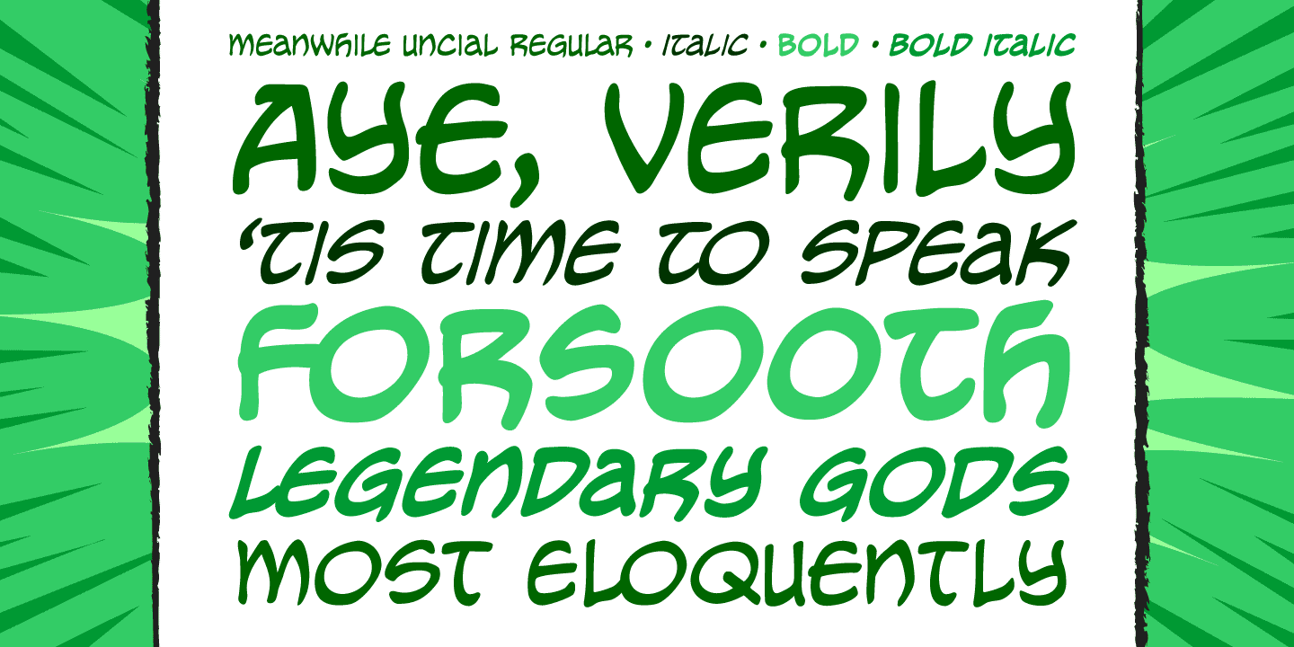 Meanwhile Uncial